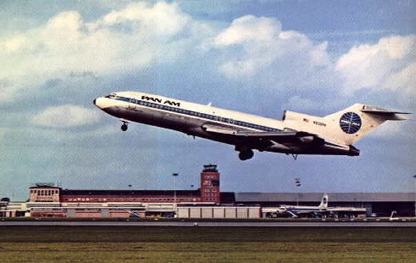 pan am (pan american) airlines boeing 727