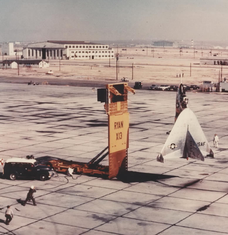 ryan x-13 experimental vertijet 1950s testing