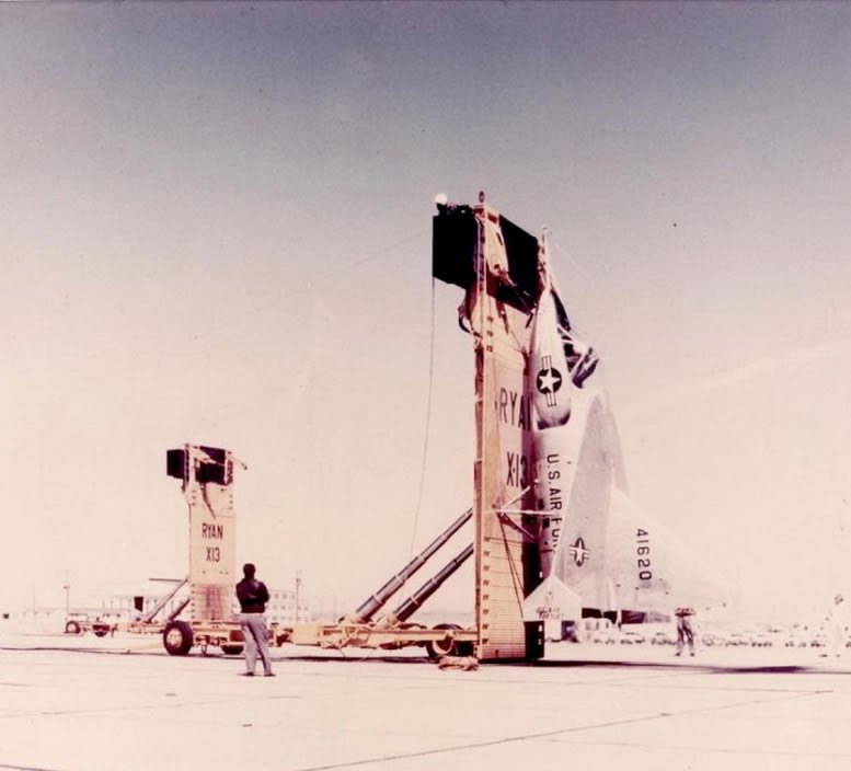 ryan x-13 experimental vertijet 1950s testing phase
