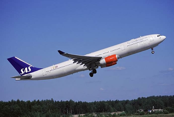 SAS airlines airbus A330