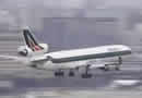 Alitalia md-11 bad landing video