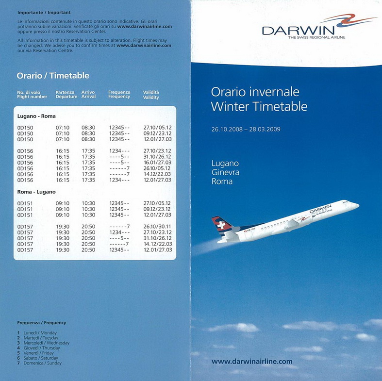 Airline Timetables, Vintage Flight Brochures, Aviation Memorabilia
