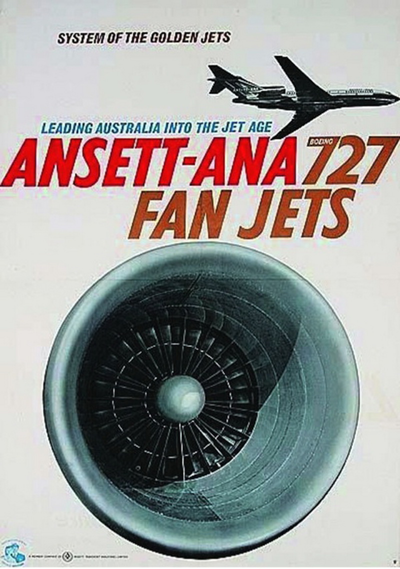 727 Fan Jets - Ansett ANA
