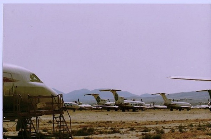 Mojave airline boneyard