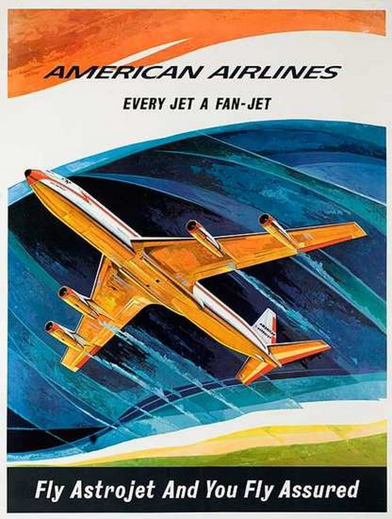 american airlines fan jets ad