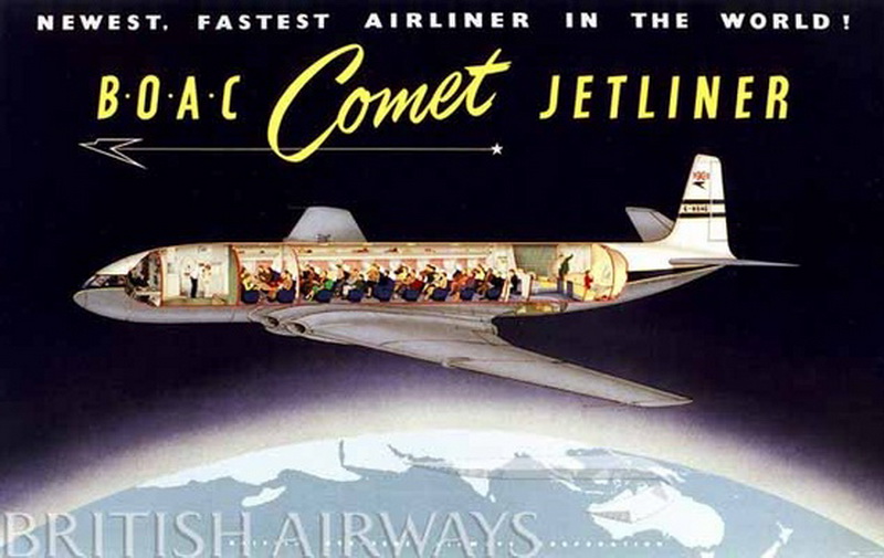 boac comet jetliner