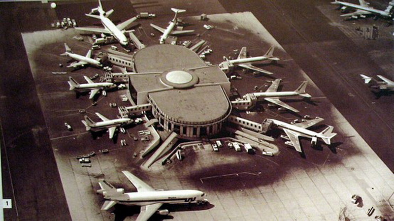 western airlines at lax in the 1960s