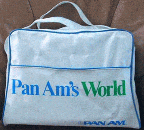 pan am's world vintage flight bag