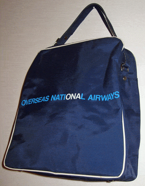 overseas national airways flight bag